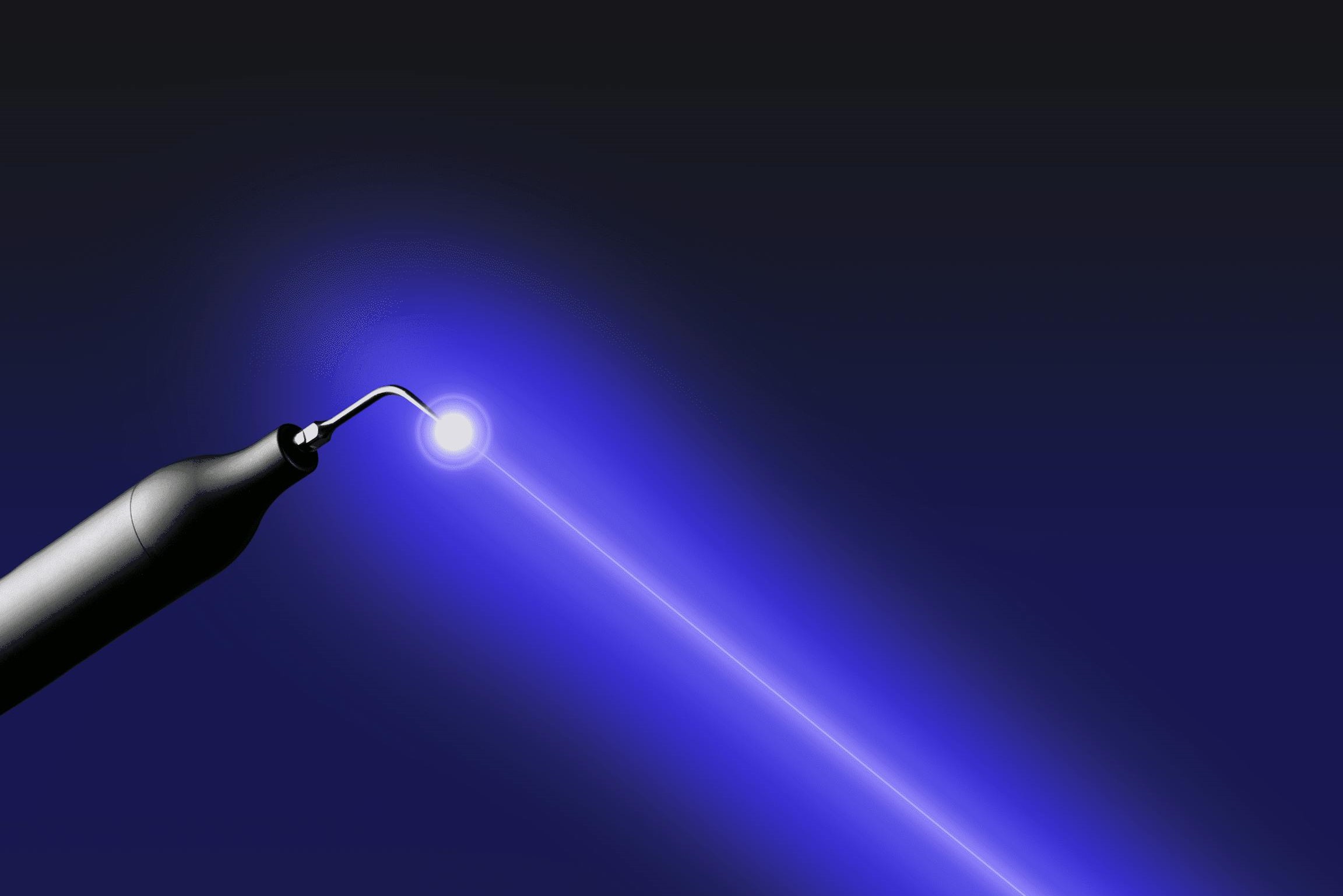 高精度レーザーで歯周ポケットの奥まで